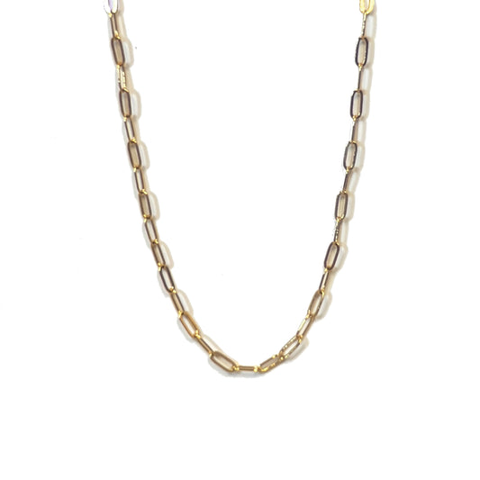 Clip Chain Necklace in Gold