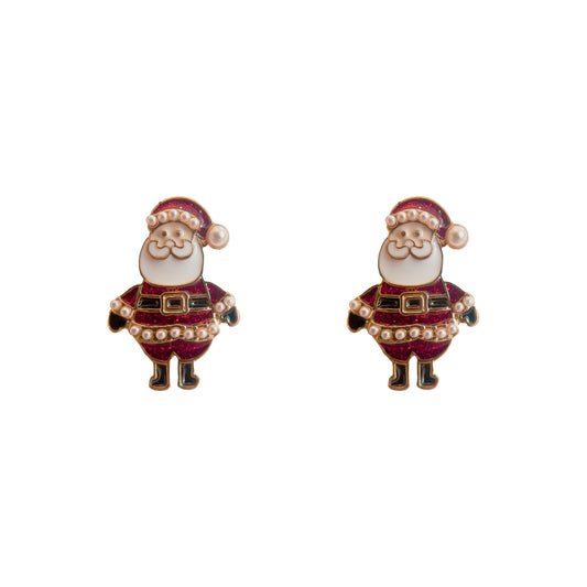 Santa  Clause Stud Earring