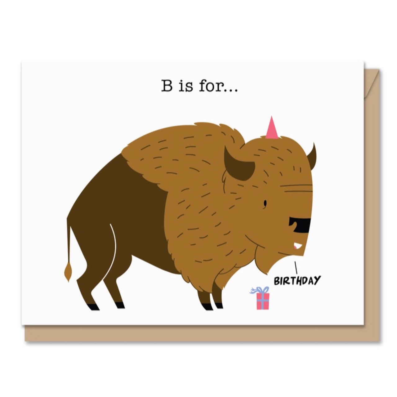 "B Is For..." Card