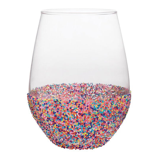 Sprinkle Dip Wine Glass