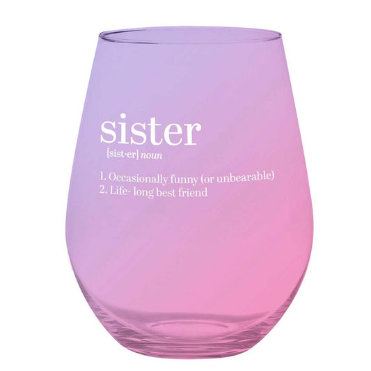 Sister Jumbo Wine Glass