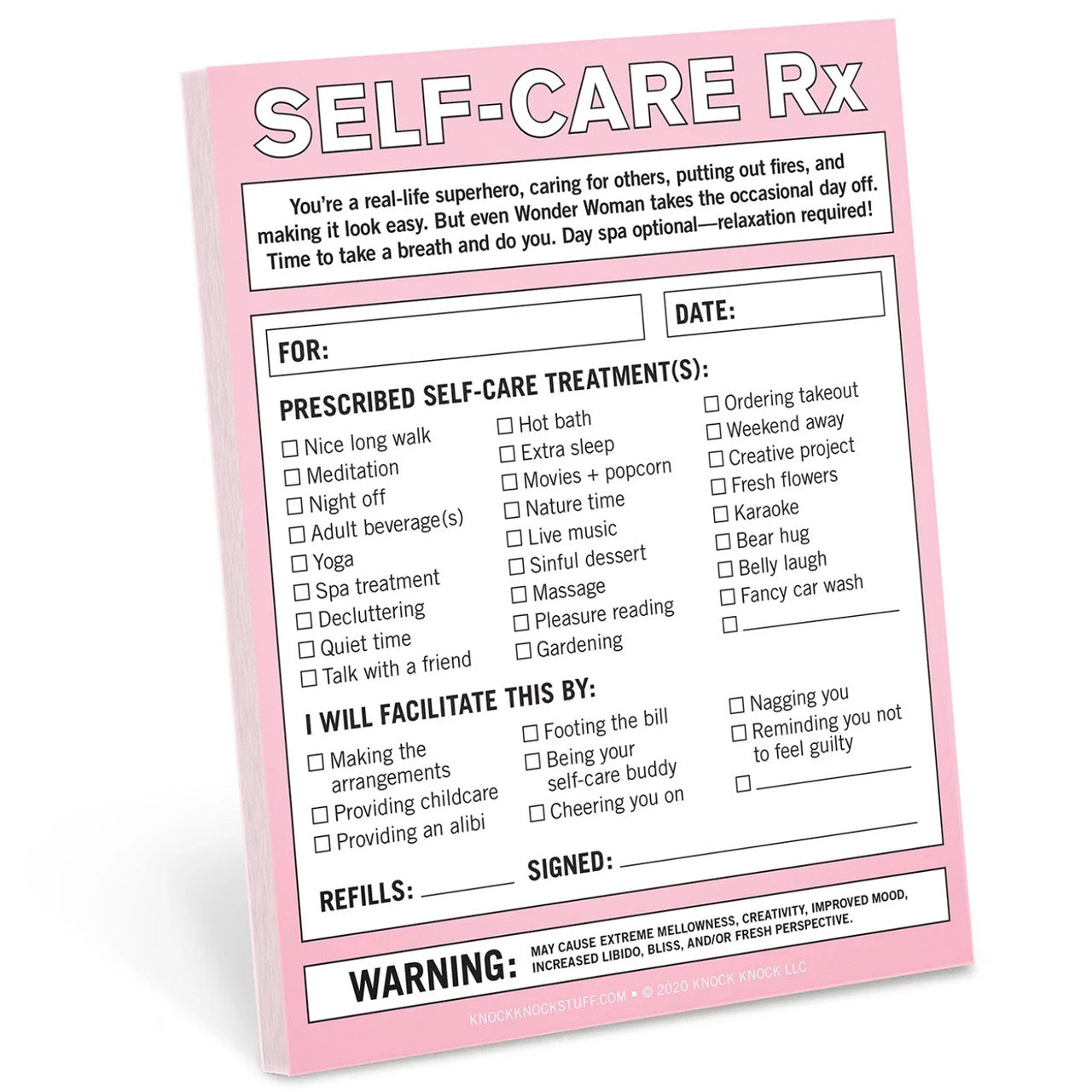 Self Care RX Nifty Note