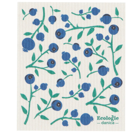 Blueberries Sponge Cloth