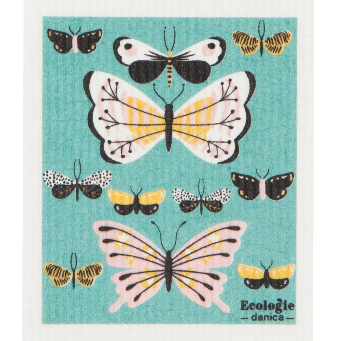 Butterflies Sponge Cloth