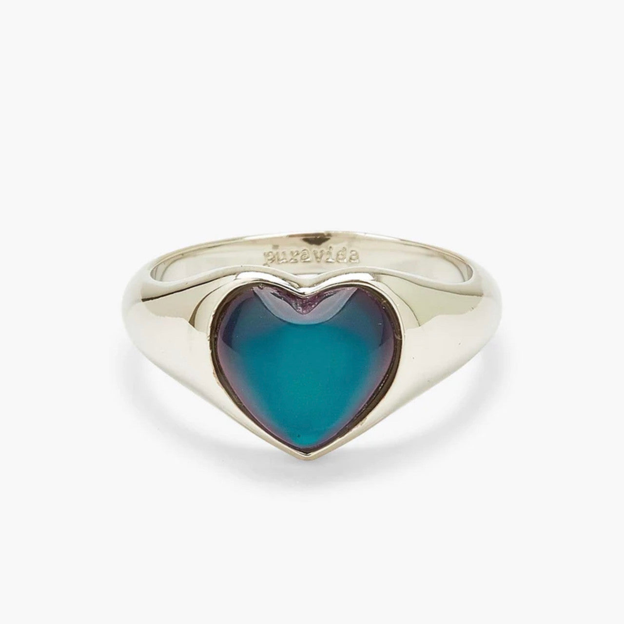 Heart Mood Signet Ring