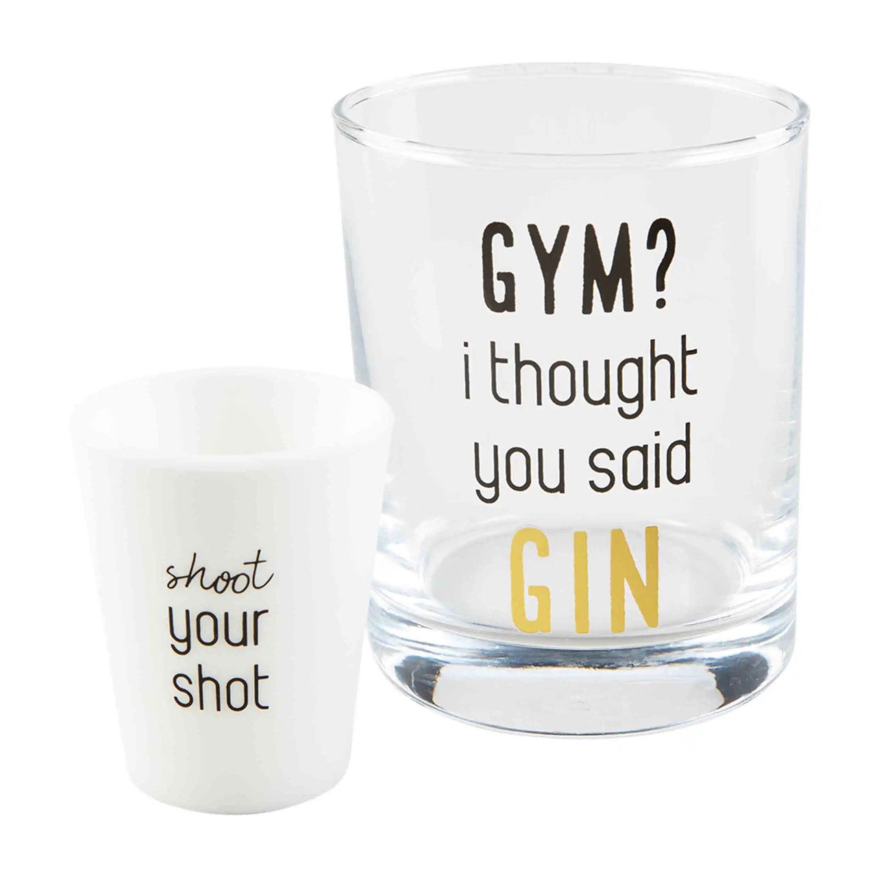 Gin & Shot Glass Set