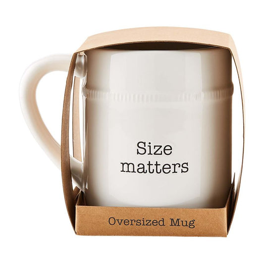 Size Matters Oversized Mug