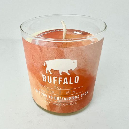 To Buffalo And Back Candle
