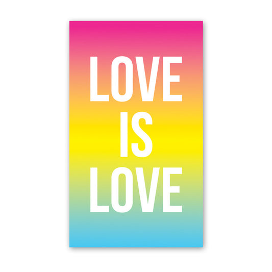 Love Is Love Mini Card