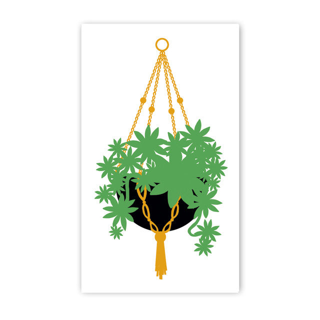 Hanging Plant Mini Card