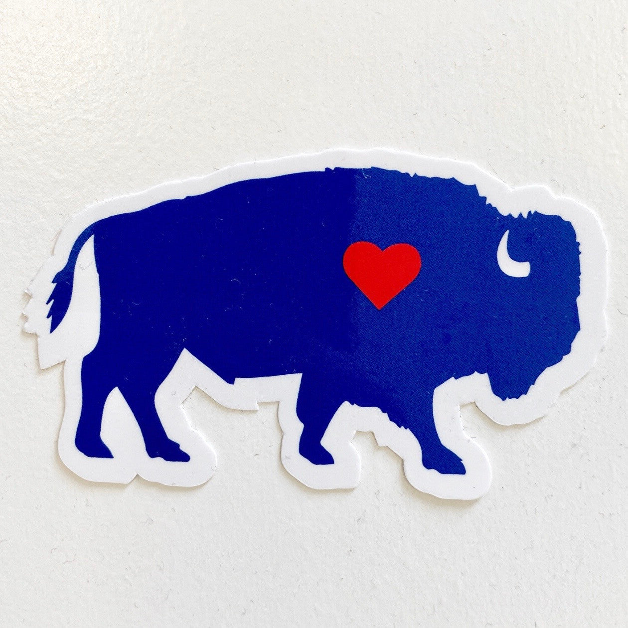 Standing Buffalo Sticker