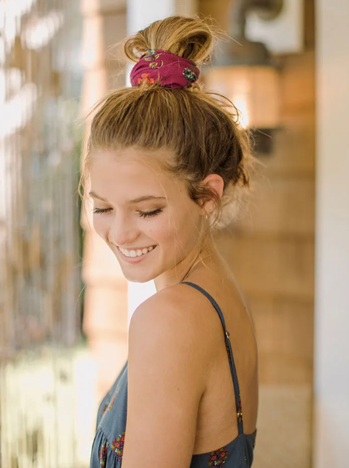 Berry Stems Boho Bandeau