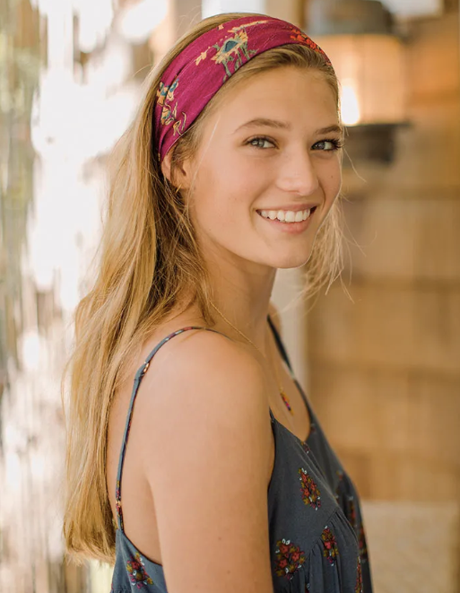 Berry Stems Boho Bandeau