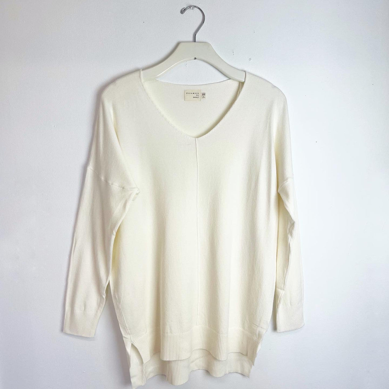 V-Neck Sweater Ivory