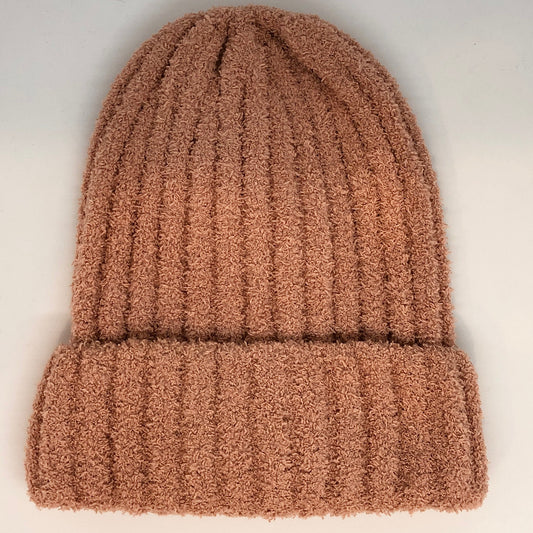 Cozy Knit Beanie Blush