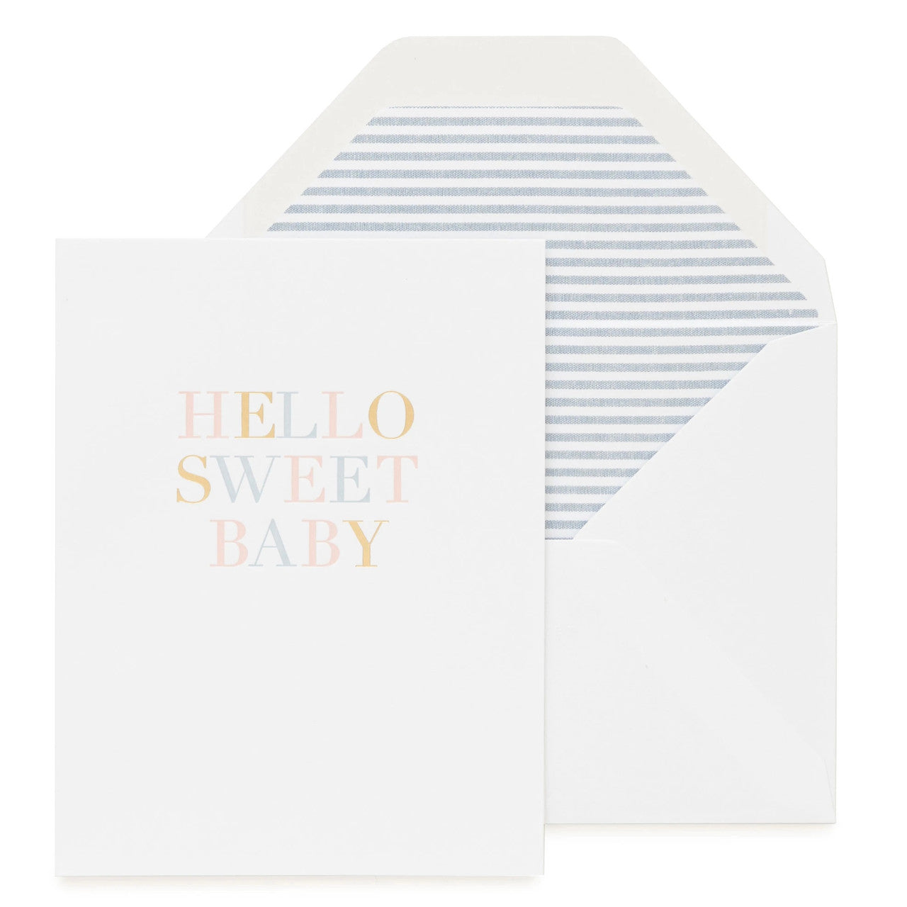 Hello Sweet Baby Card