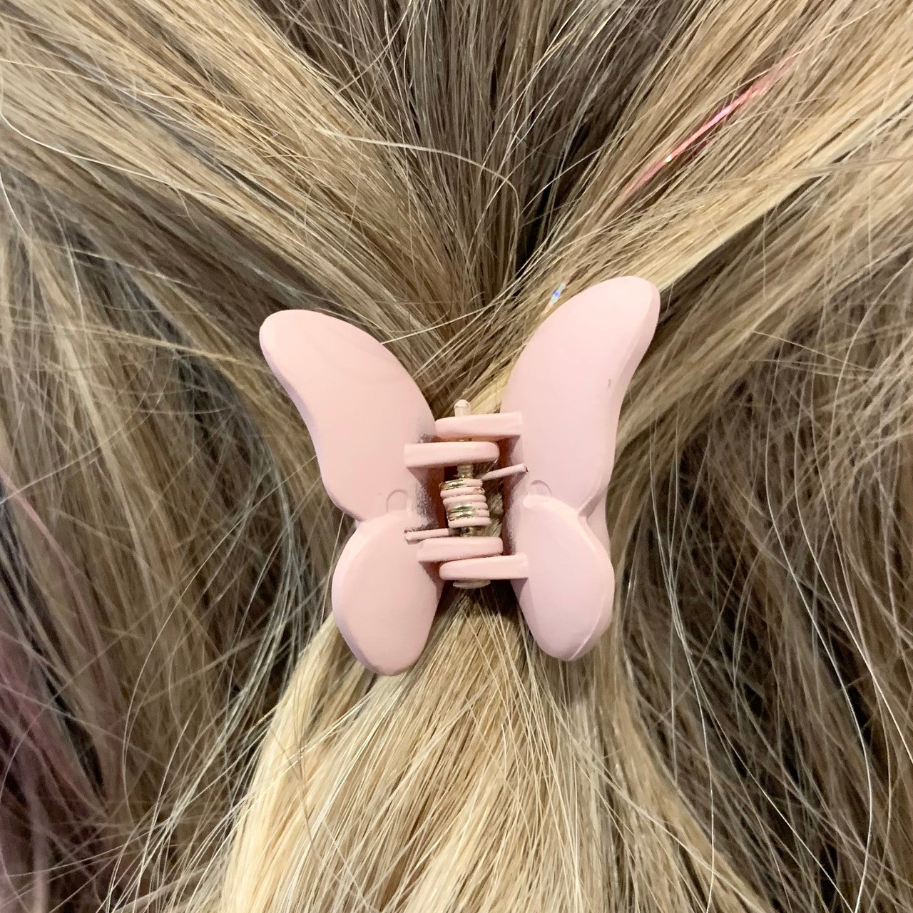 Butterfly Hair Clip Rose