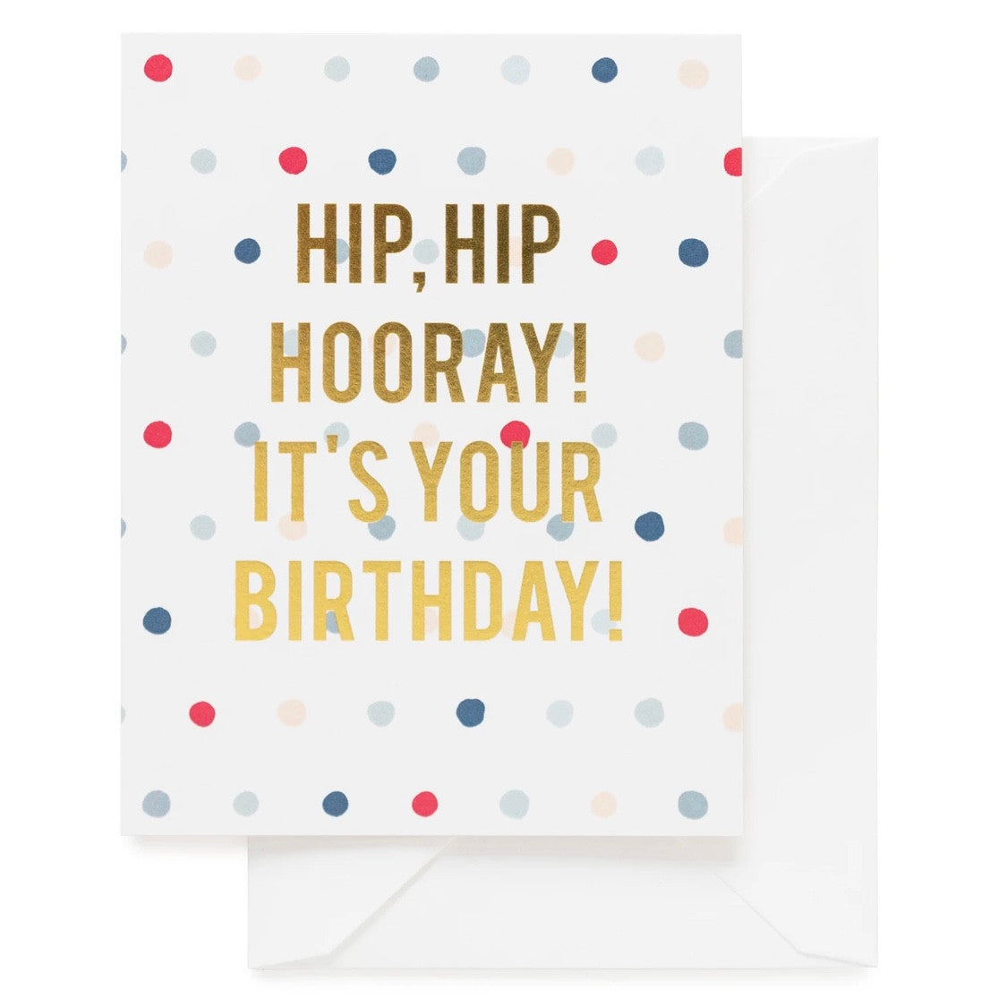 Hip Hip Birthday Card