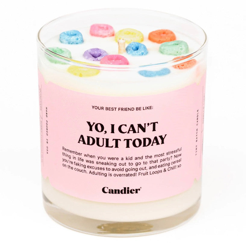 Can't Adult  Candle