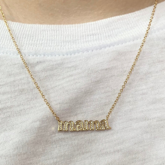 Crystal Mama Matching Necklace