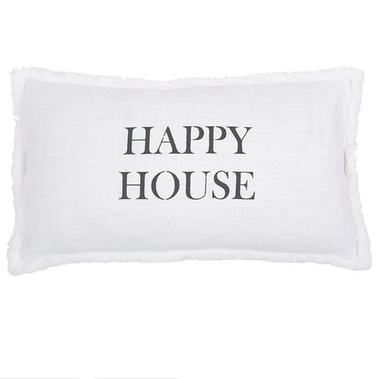 Happy House Pillow