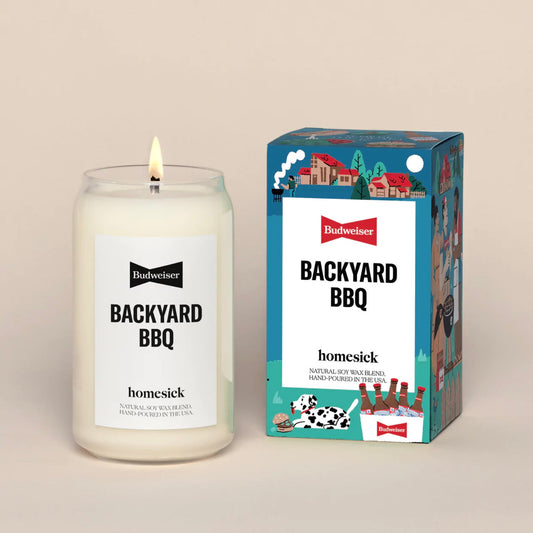 Budweiser Backyard BBQ Candle