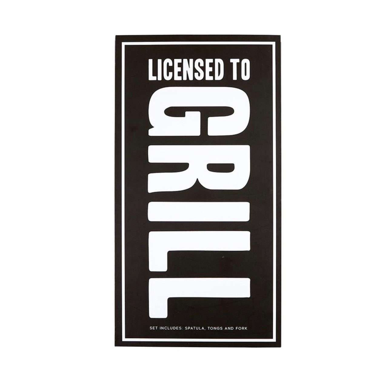 Licensed to Grill BBQ Set