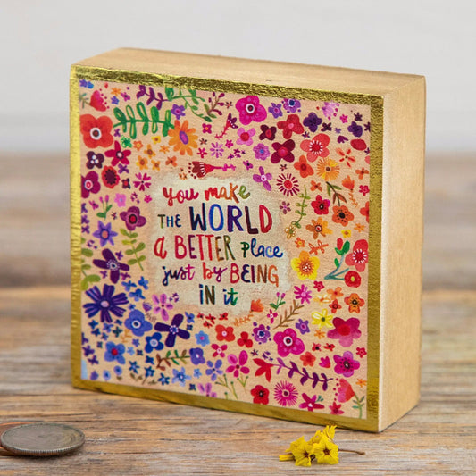 You Make The World Tiny Block