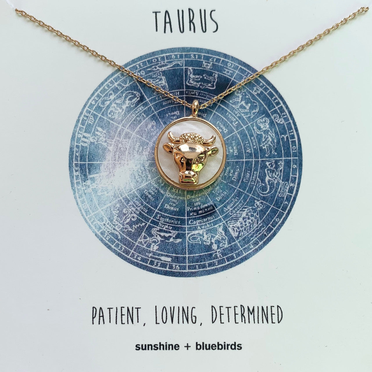 Taurus MOP Necklace