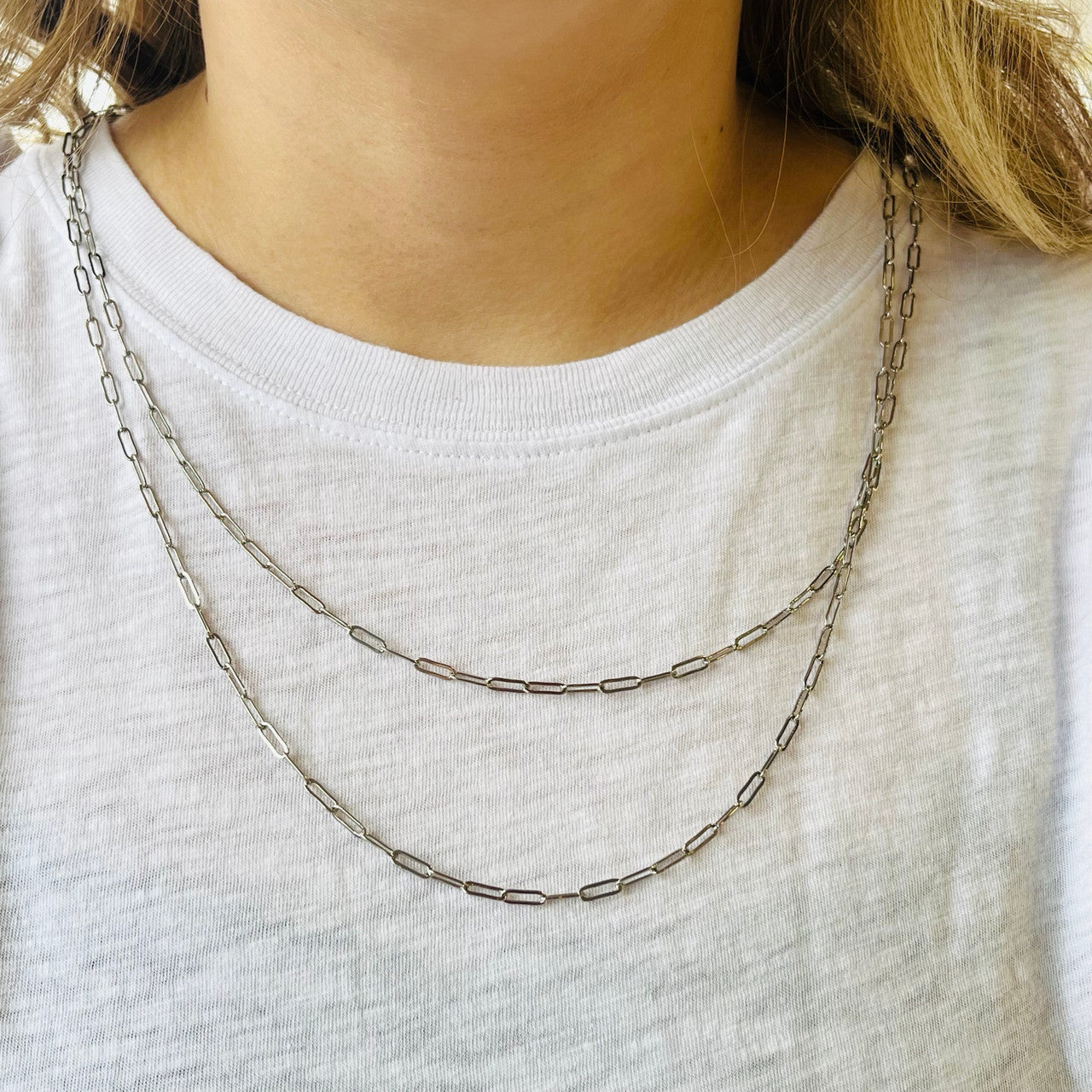 Silver Chain Link Wrap