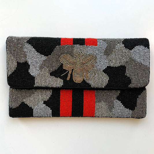 Hematite Bee Clutch