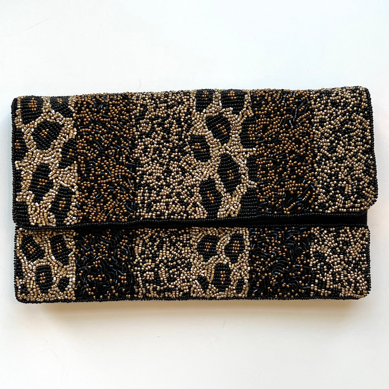 Leopard Ombre Clutch