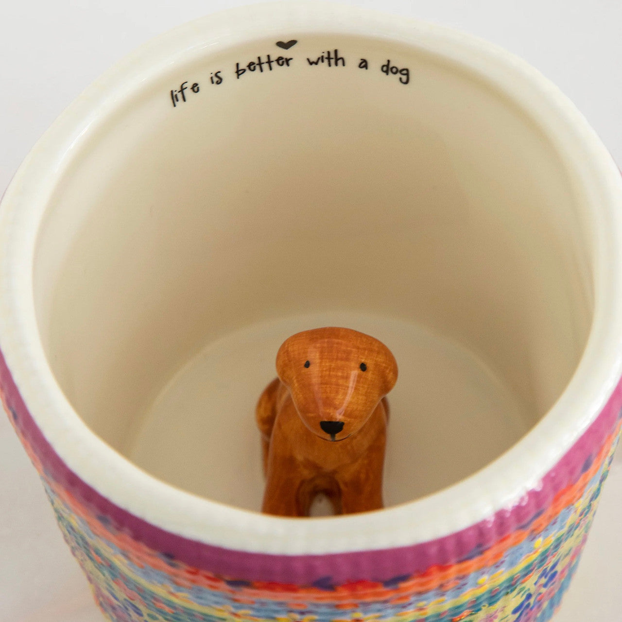 Peek-a-boo Coffee Mug Dog
