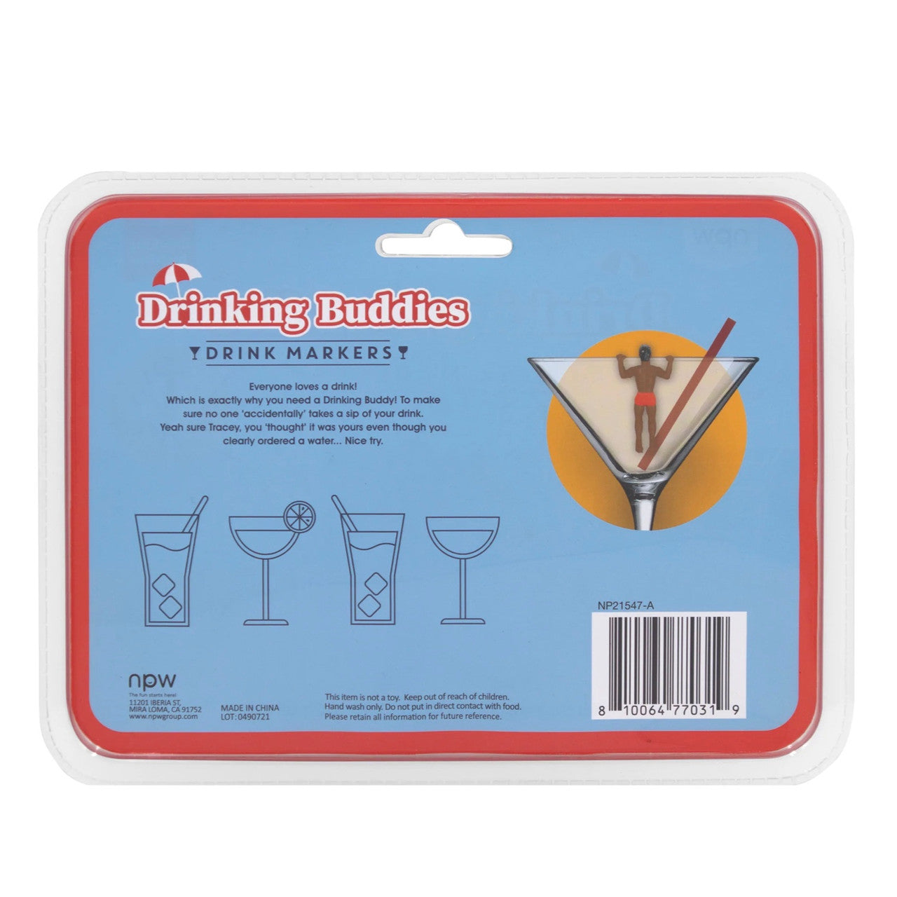 Drinking Buddies Drink Markers