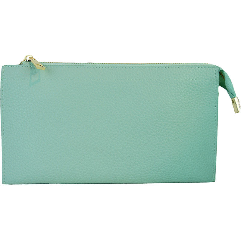 Perfect 3 Pocket Clutch Mint