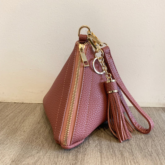 Triangle Mini Bag Blush