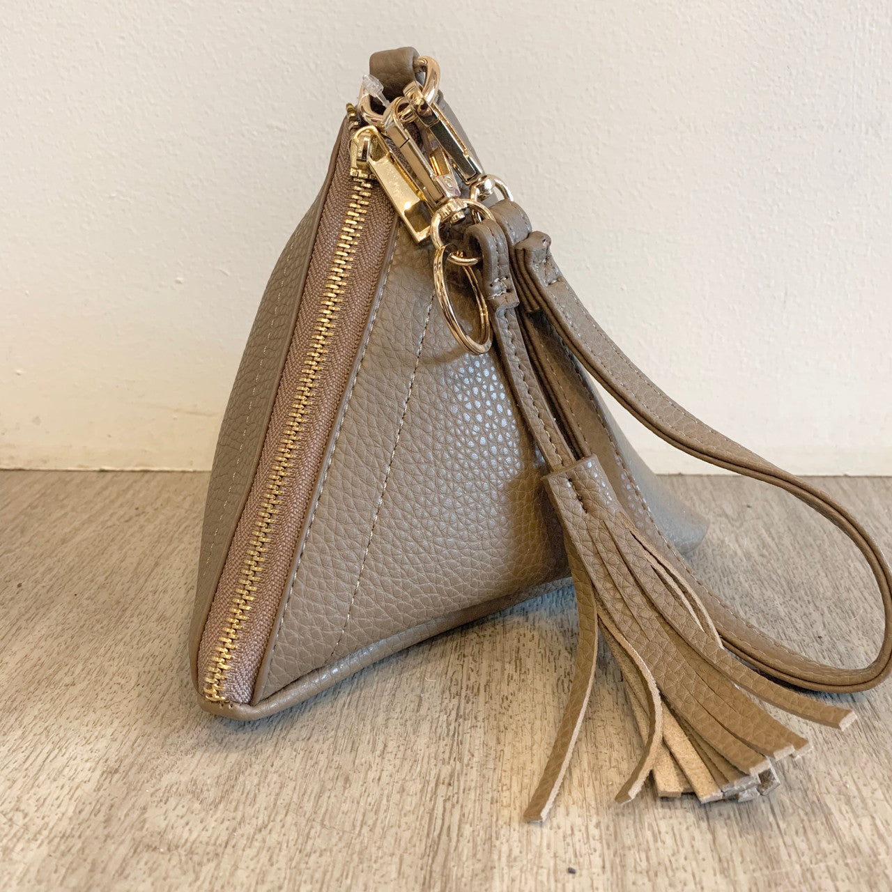 Triangle Mini Bag Khaki