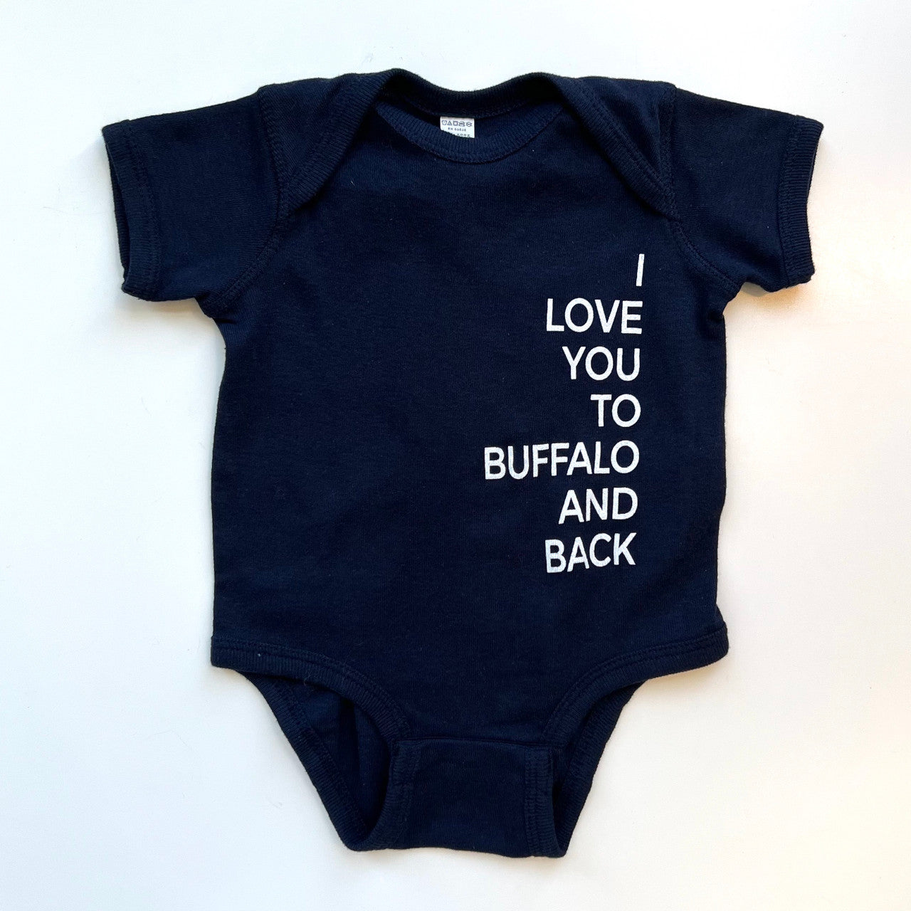 Navy To Buffalo And Back Onesie