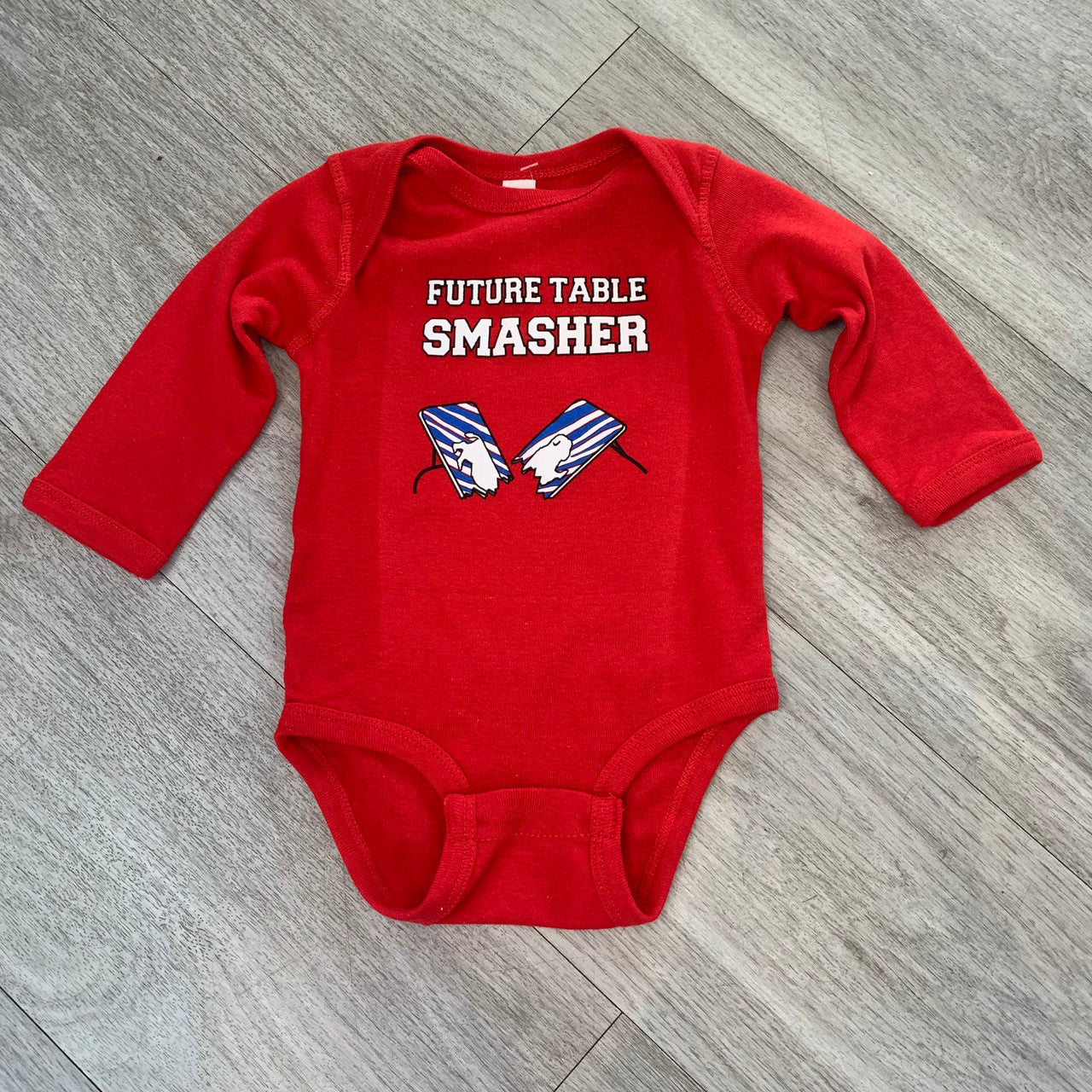 Table Smasher Onesie