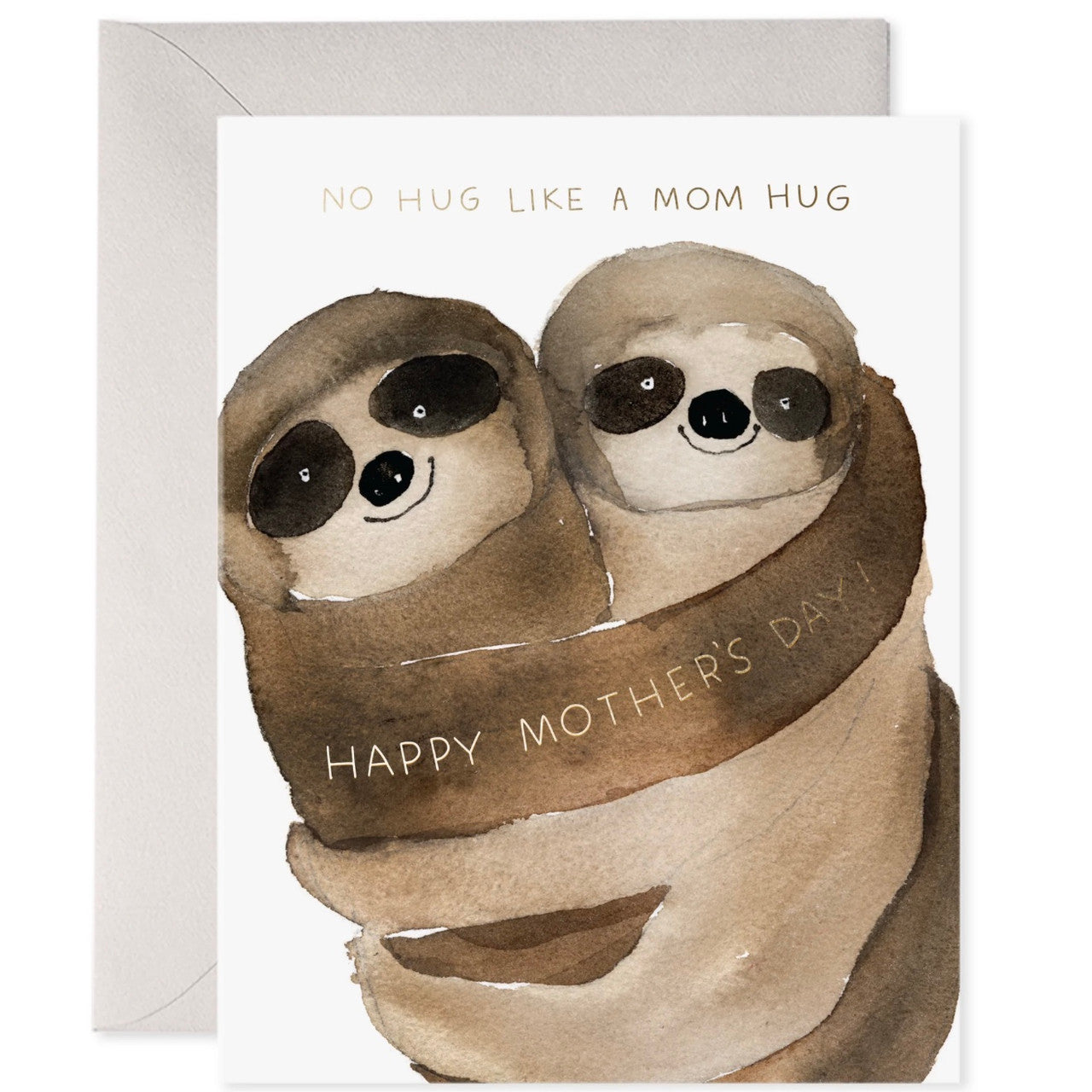 Long Arms Slow Hug Card