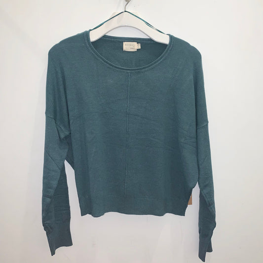 L/S Short Sweater Parsley