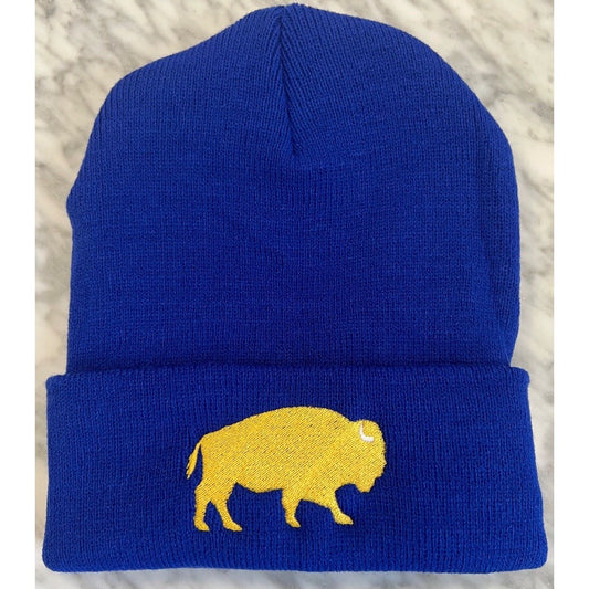 Standing Buffalo Beanie Yellow