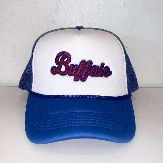 Buffalo Script Trucker Hat
