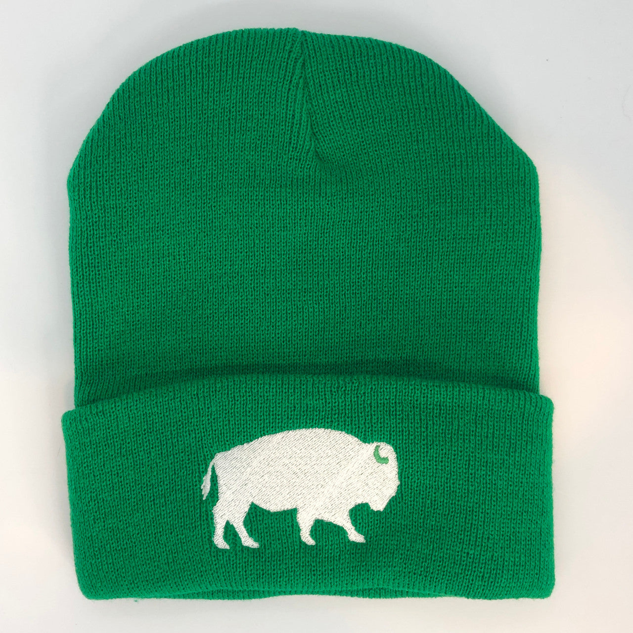 Standing Buffalo Beanie Green