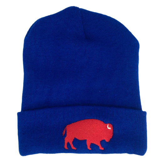 Standing Buffalo Beanie Royal