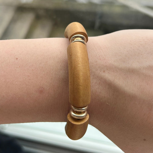 Honey Wooden Bracelet